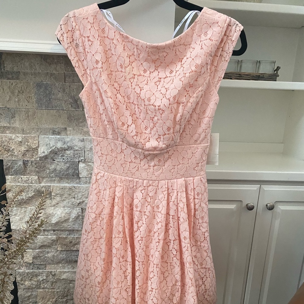 B. Darlin pink lace dress
